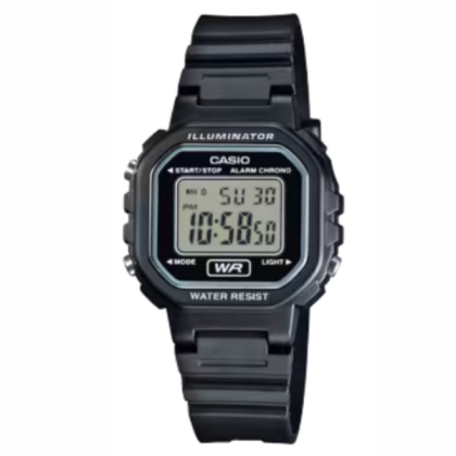 Casio General LA-20WH-1A Classic Digital Black Resin Digital Men Watch 